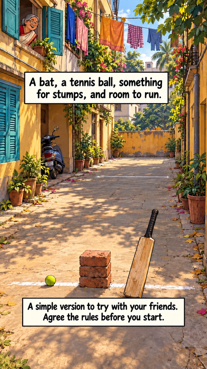 Gully's World of Games, frame 2: What you need.